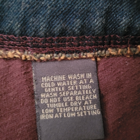 100% Cotton Patchwork Skirt size 29 - Picture 4 of 7